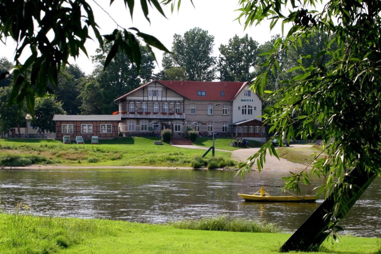 Hotel Elbterrasse Wörlitz Oranienbaum-Woerlitz Exterior foto